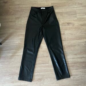 Abercrombie leather pants